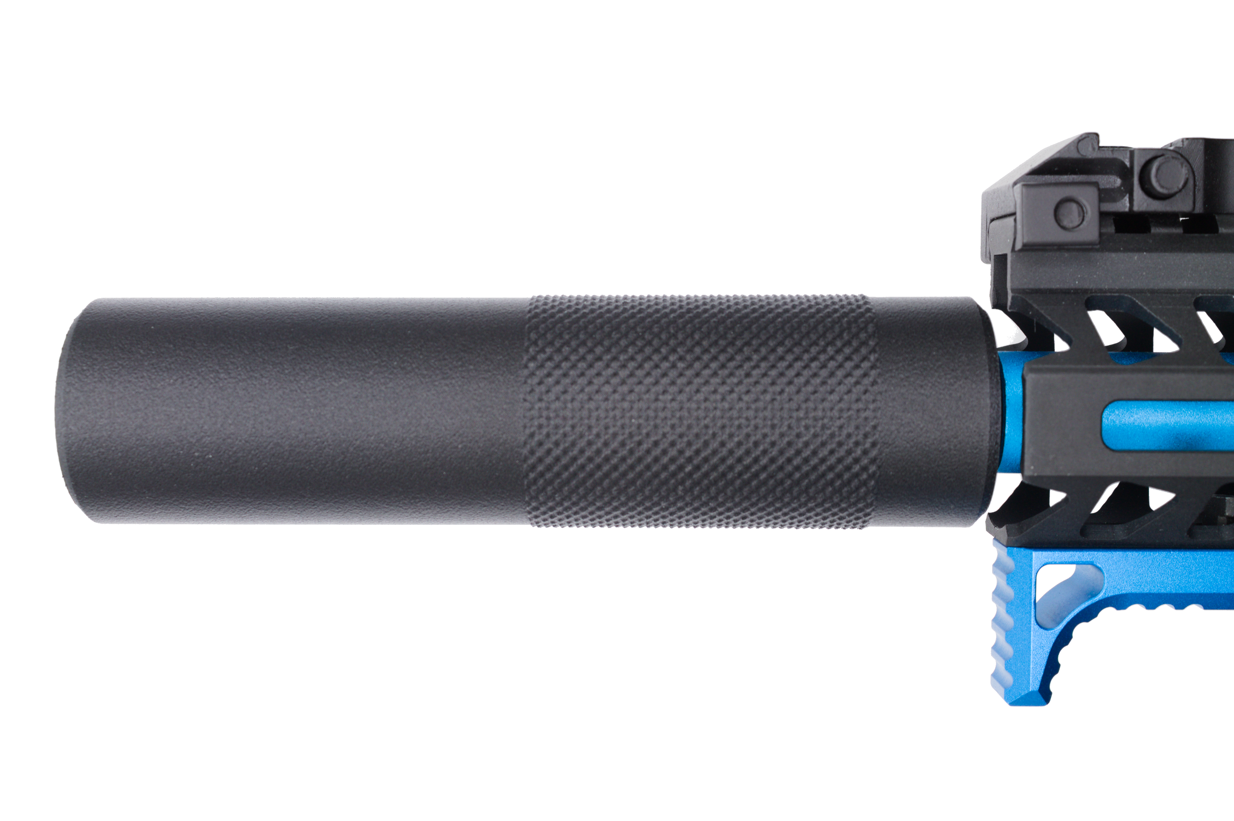 MJM-15 Knurled Airsoft Mock Suppressor 14mm CCW