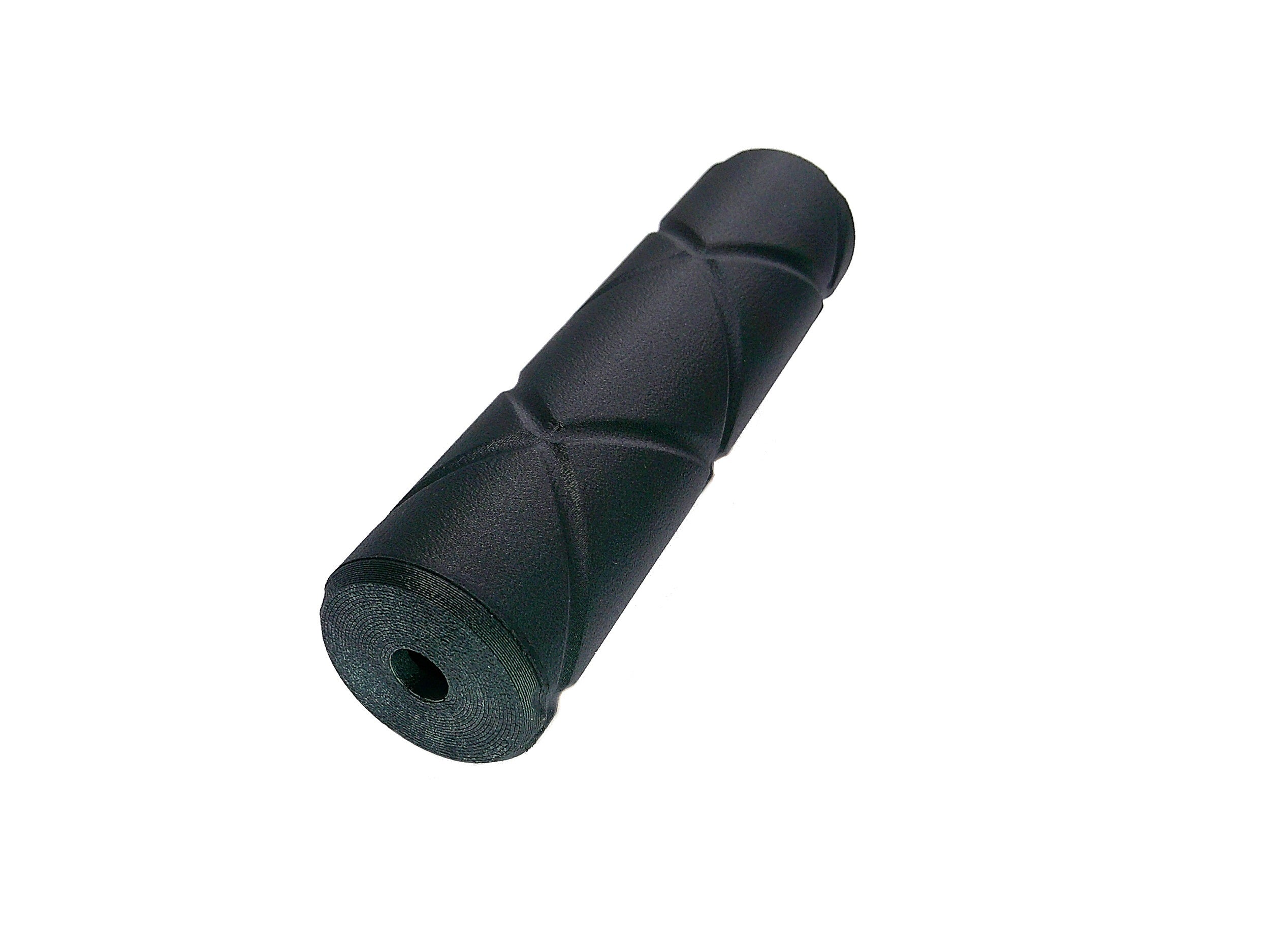 MJM-2 Grooved (Slim fit 30mm OD) Airsoft Mock Suppressor 14mm CCW