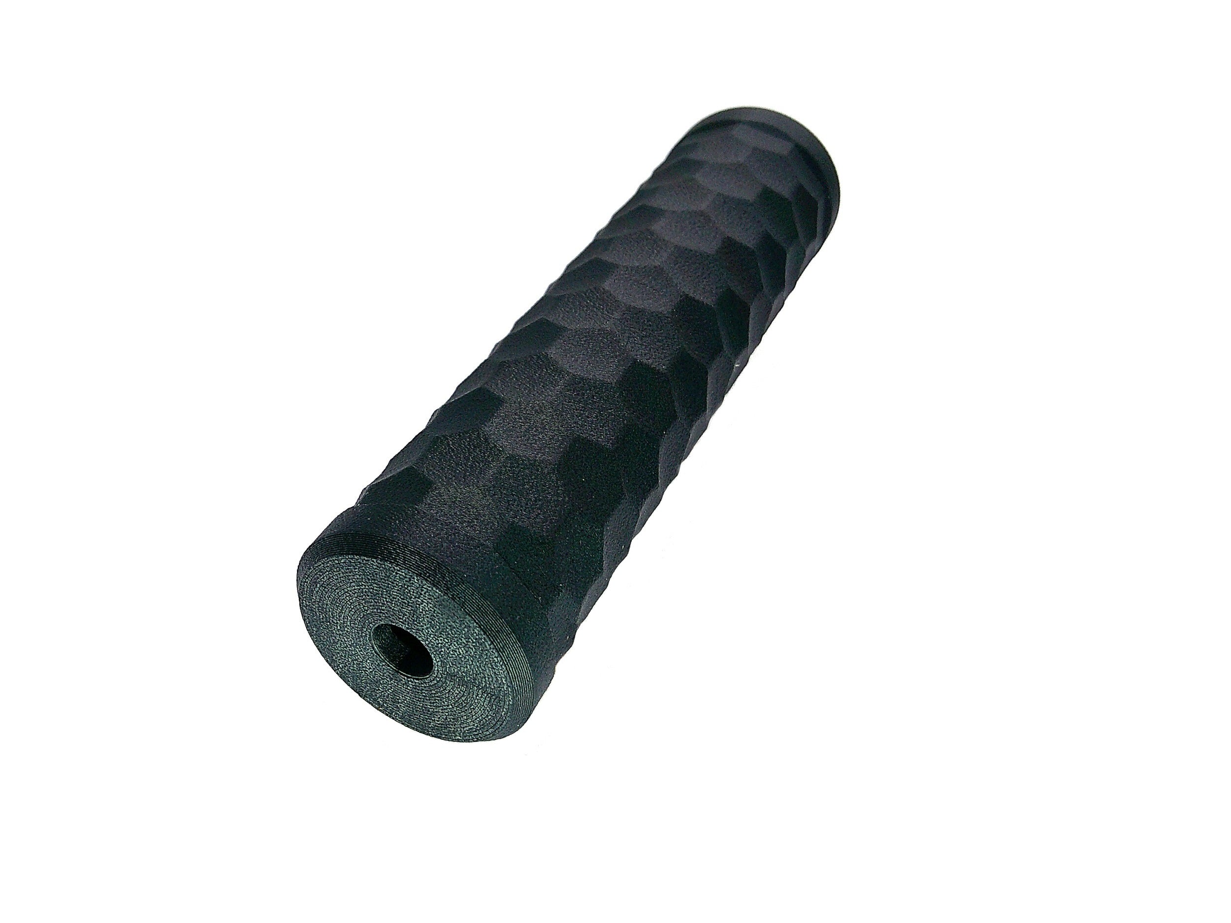 MJM-3 Hexagon Airsoft Mock Suppressor 14mm CCW | Stealth Ridge
