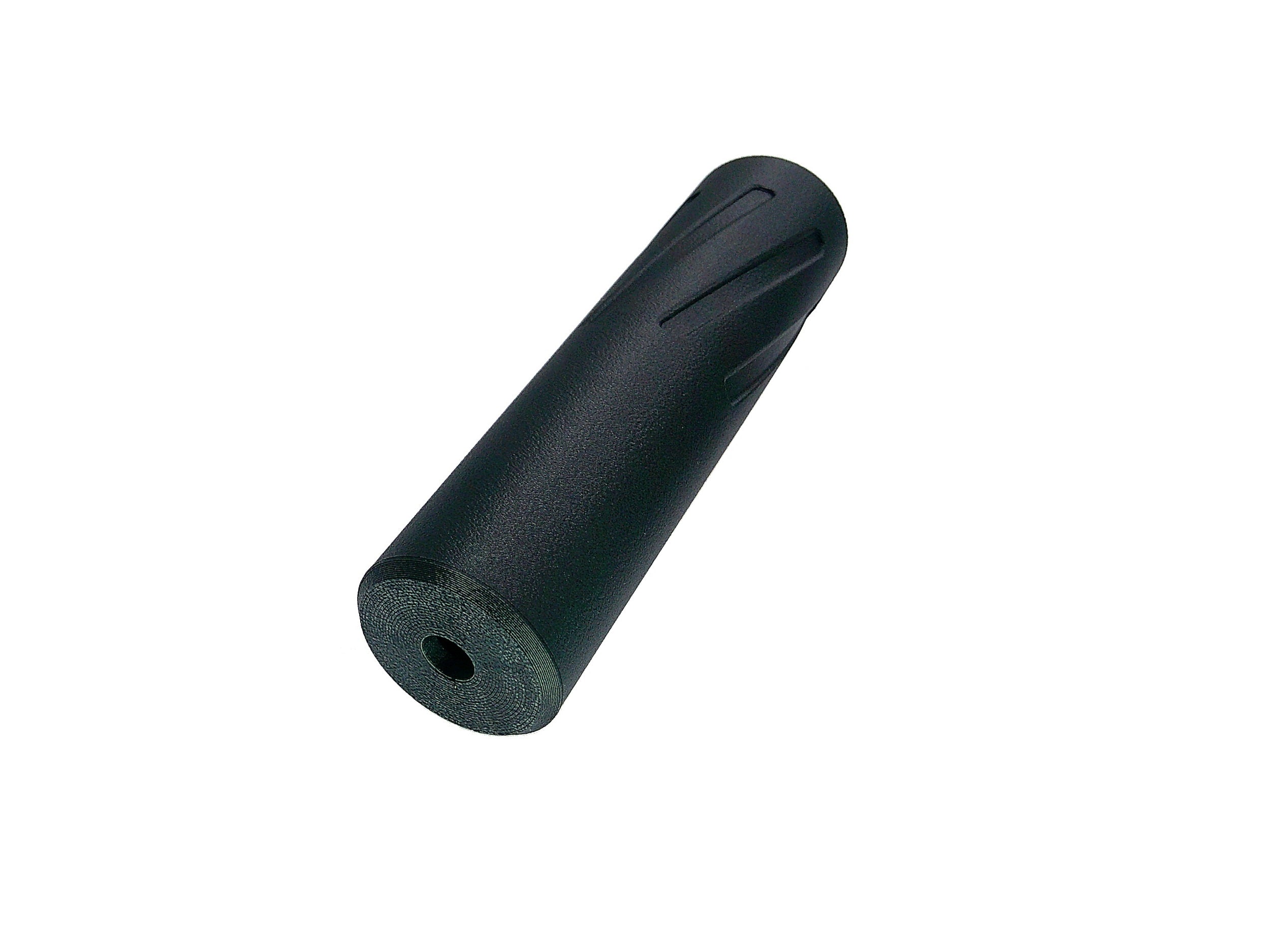 MJM-5 Spiral Flute (Slim fit 30mm OD) Airsoft Mock Suppressor 14mm CCW