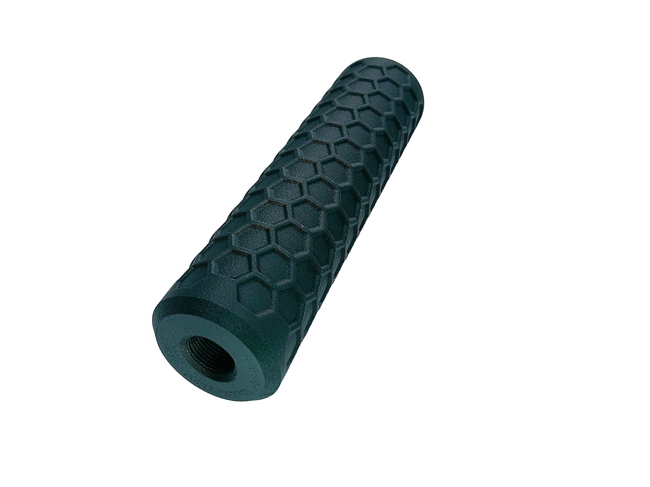 MJM-9 Honeycomb Airsoft Mock Suppressor 14mm CCW