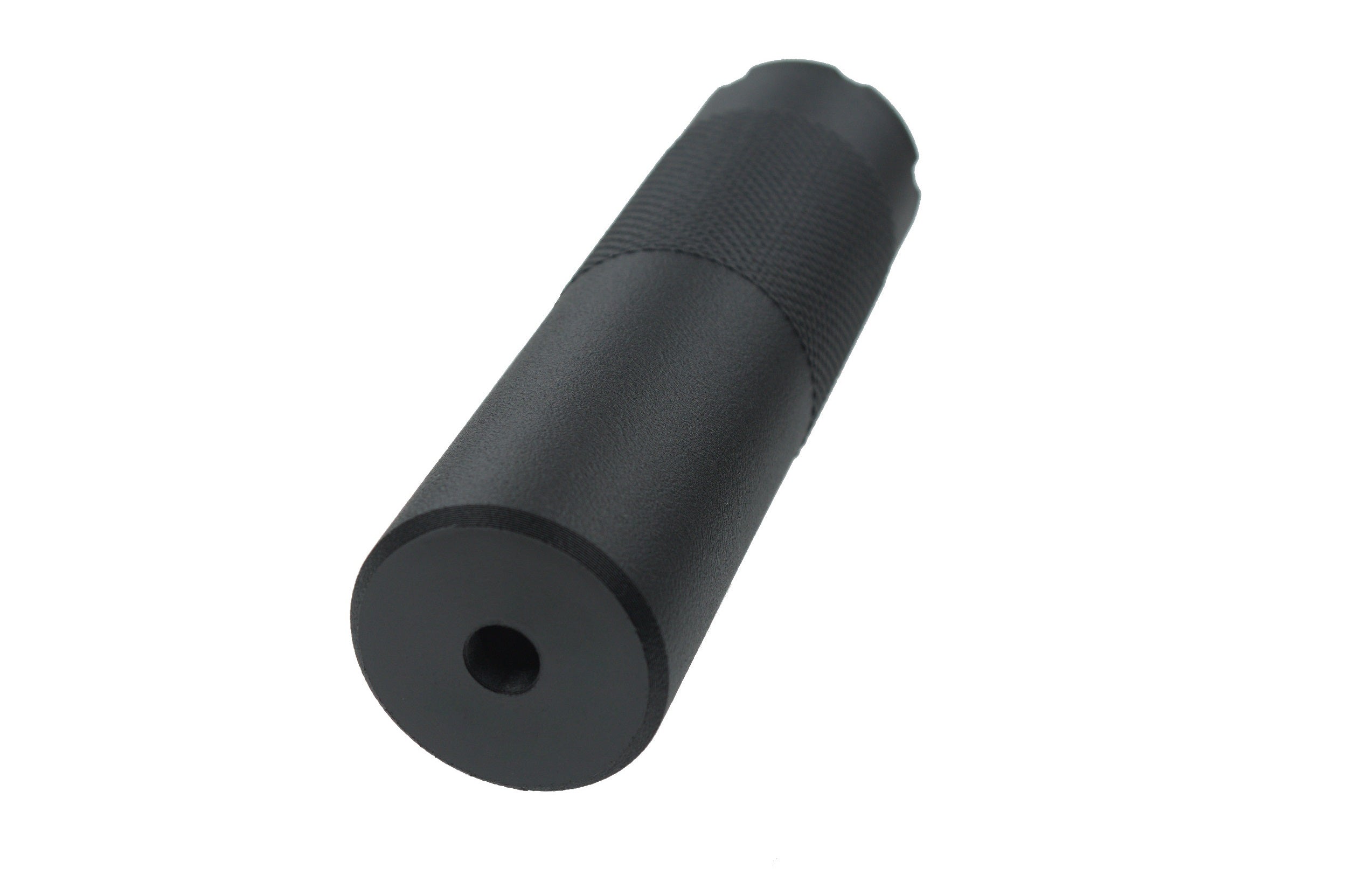 MJM-15 Knurled Gen2 • Tracer Ready Airsoft Mock Suppressor 14mm CCW