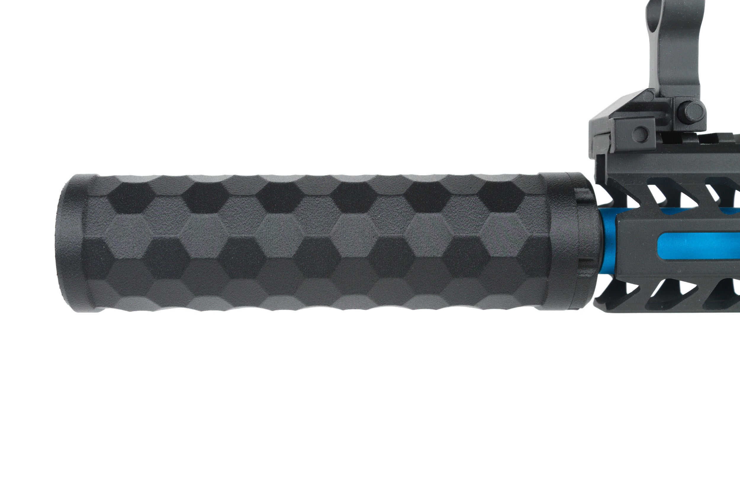 MJM-3 Hexagon Gen2 • Tracer Ready Airsoft Mock Suppressor 14mm CCW