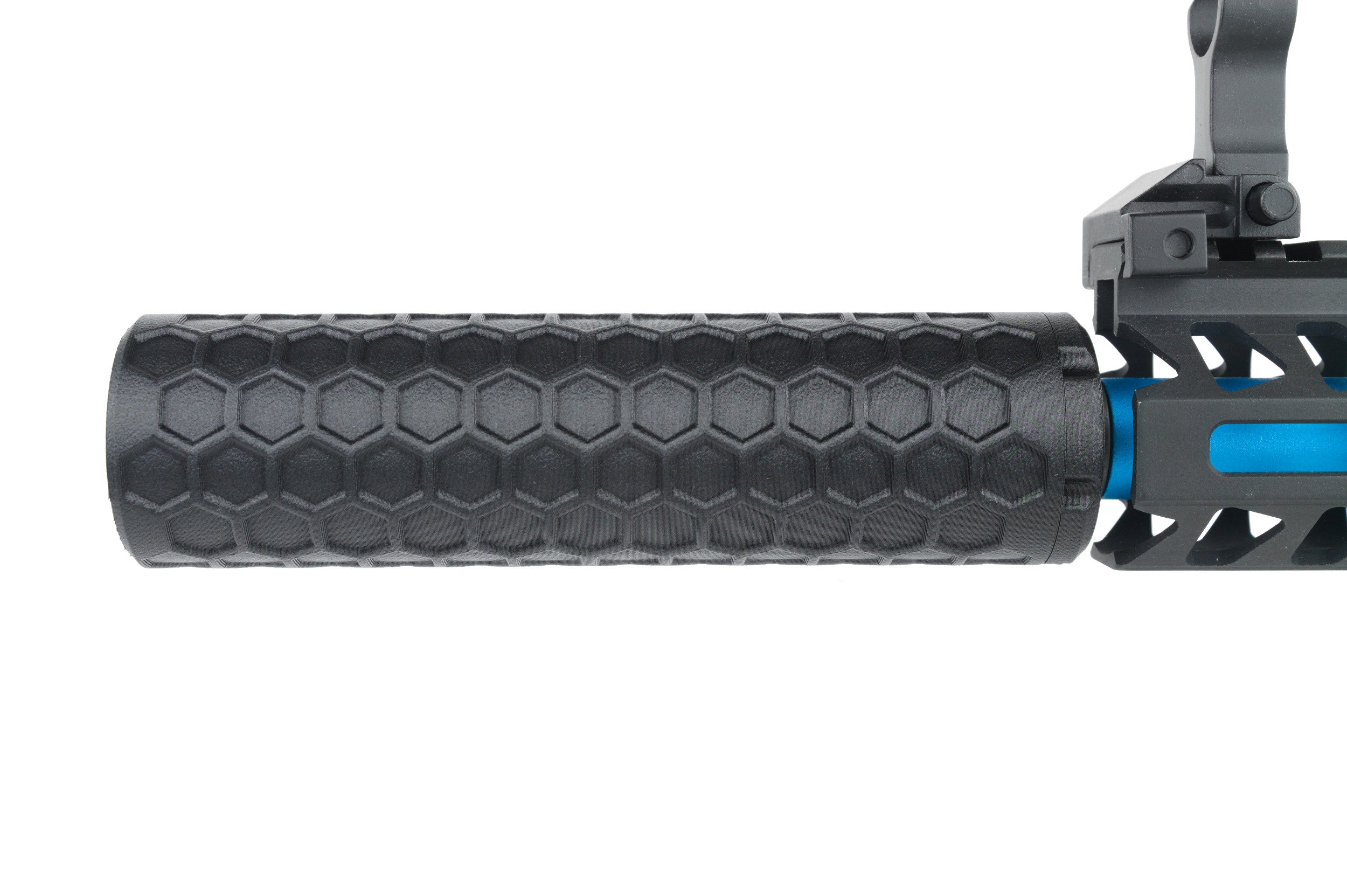 MJM-9 Honeycomb Gen2 • Tracer Ready Airsoft Mock Suppressor 14mm CCW