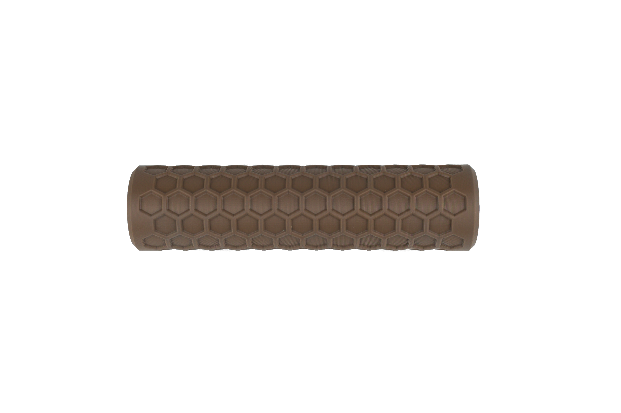 MJM-9 Honeycomb (Slim fit 30mm OD) Airsoft Mock Suppressor 14mm CCW FDE (Flat Dark Earth)