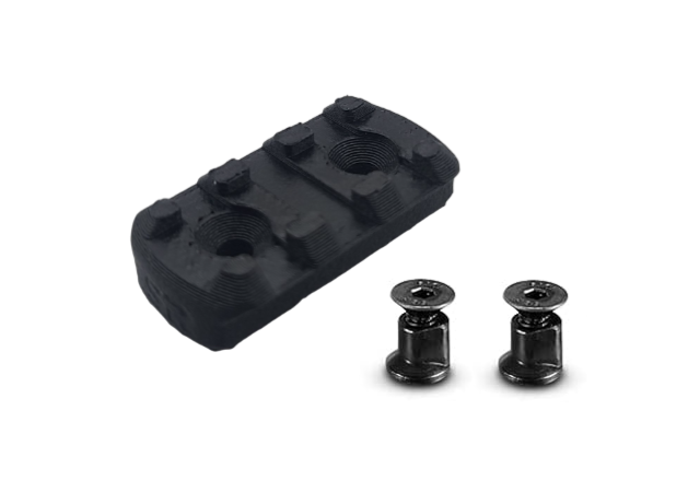 KeyMod-compatible Picatinny Rail Section - 3 Slots