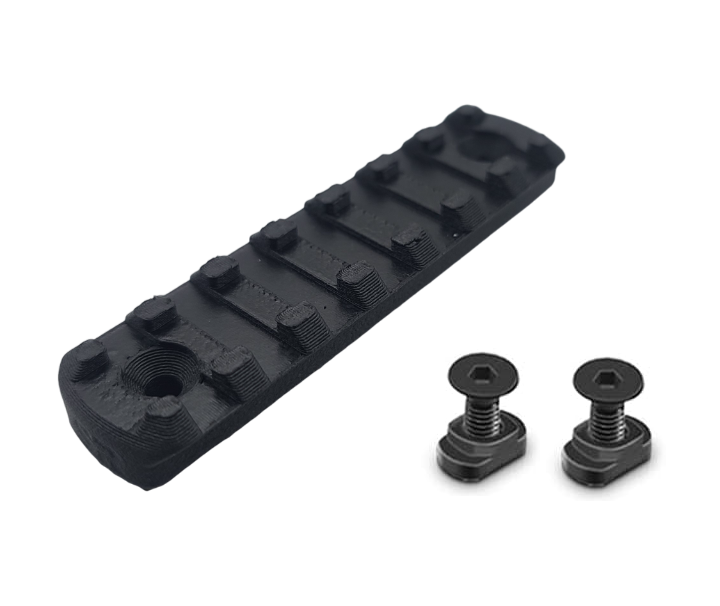 M-LOK-compatible Picatinny Rail Section - 7 Slots