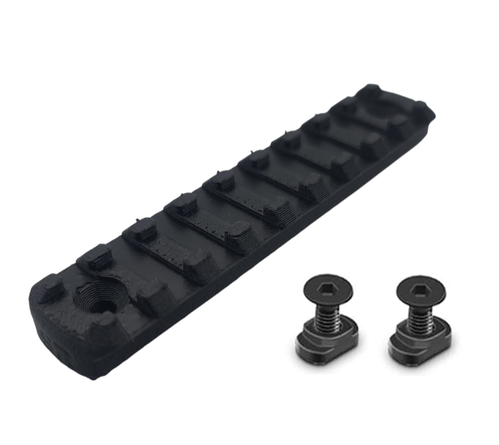 M-LOK-compatible Picatinny Rail Section - 9 Slots