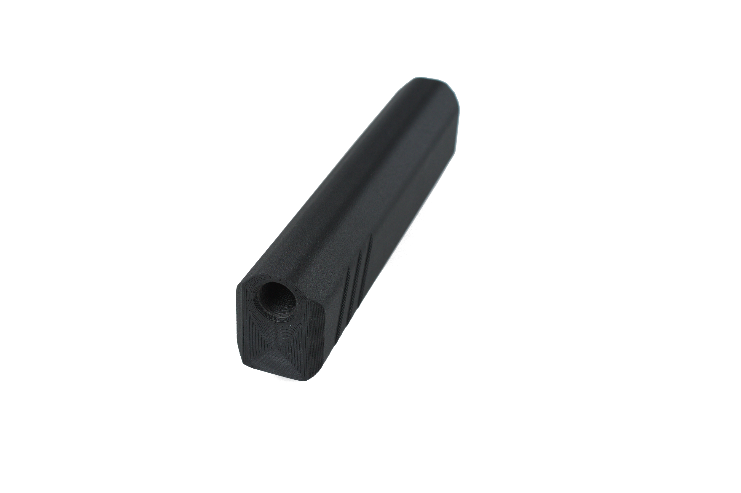 MJM REC-1 Rectangle Airsoft Mock Suppressor 14mm CCW