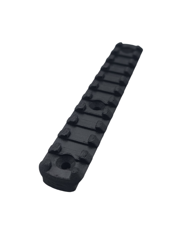 KeyMod-compatible Picatinny Rail Section - 11 Slots