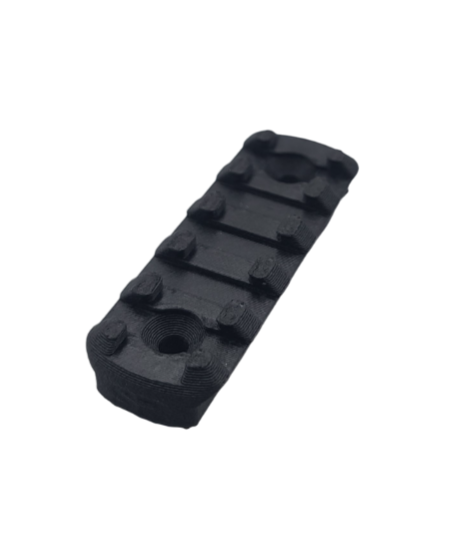 KeyMod-compatible Picatinny Rail Section - 5 Slots