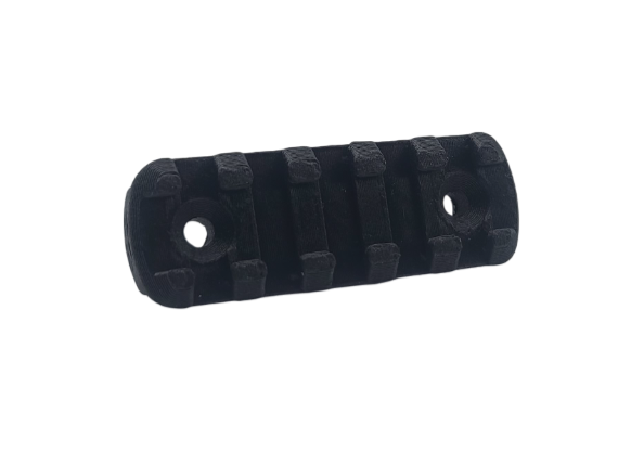 KeyMod-compatible Picatinny Rail Section - 5 Slots