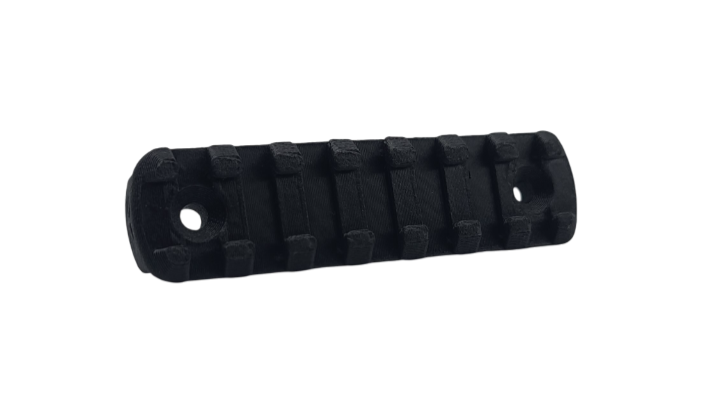 KeyMod-compatible Picatinny Rail Section - 7 Slots